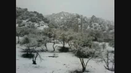طبیعت کوهشاه هرمزگان روستای مرزاندر در فصل زمستان
