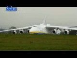 تیک اف هواپیمای باری انتونوف 225