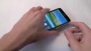 ویدئو ضربه زدن و خش انداختن بر روی Samsung Galaxy S5
