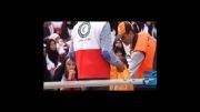 جشن احمدی نژاد در ورزشگاه ازادی
