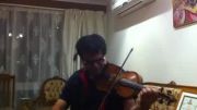 Violin Shahriar Shams قطعه افشاری