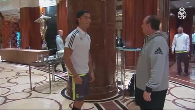 پیوستن کریستیانو رونالدو به تیم رئال مادرید در استرالیا
