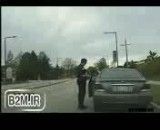 تلافی راننده از جریمه پلیس