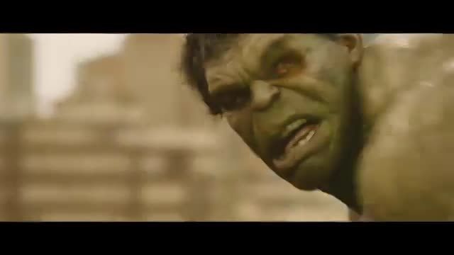 hulk vs hulk buster در فیلم اونجرز2