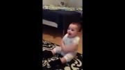رقص بچه با آهنگ
