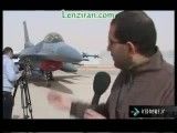 اولین خبر نگار ایرانی در یک پایگاه هوایی امریکای