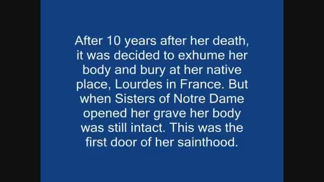 برنادت سوبیرو دختری که بعد از 136 سال جنازهاش سالم است
