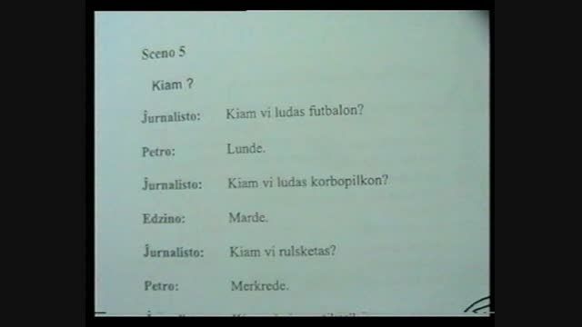 تدریس صفحه 46 از کتاب مازی - نگاهی به اسپرانتو