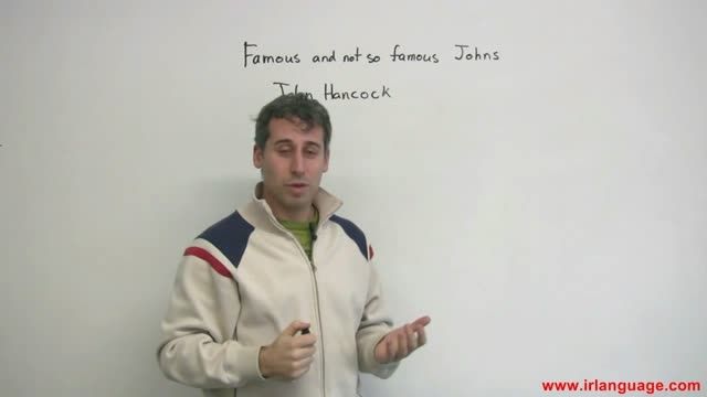 آموزش زبان-قسمت26-Many meanings of JOHN