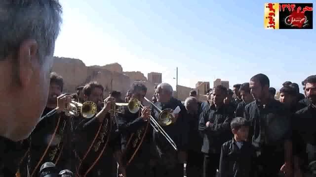 گروه موزیک هیئت ابوالفضلی محله قلعه درظهر عاشورای حسینی