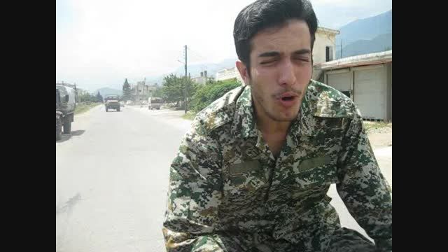 فیلمی از شهید مدافع حرم حامد جوانی در سوریه قسمت دوم