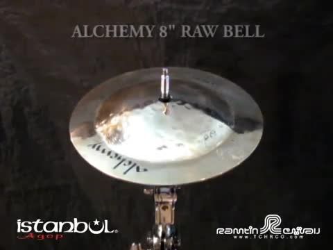 سنج دست ساز استانبول آگوپ مدل Alchemy 8&quot; Raw Bell