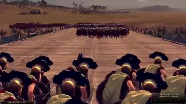 بازی Rome - سیصد سرباز spartan در برابر هزار سرباز رومی