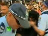 تظاهرات مسلمانان استرالیا به خشونت کشیده شد
