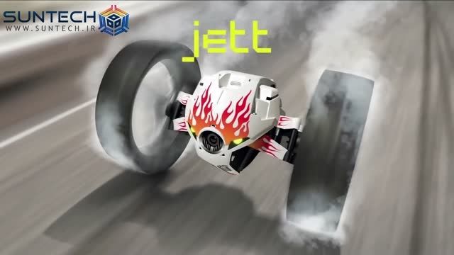 ویدئو تبلیغاتی Parrot mini Drone jumping race