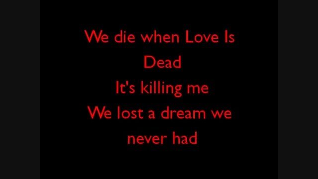 Tokio Hotel&hearts;-♡Love♡ Is Dead_Lyrics&hearts;