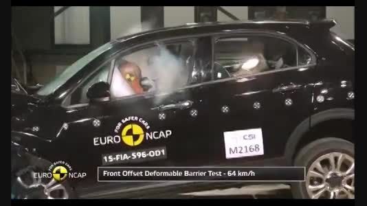 تست تصادف Euro NCAP : فیات 500X مدل 2015