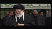 ورود رهبرمعظم انقلاب به حسینیه امام خمینی