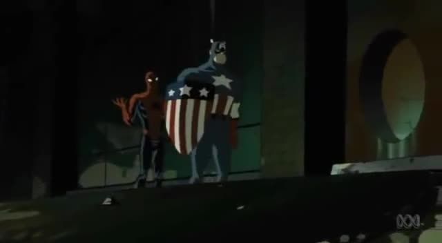 مرد عنکبوتی و کاپیتان امریکا