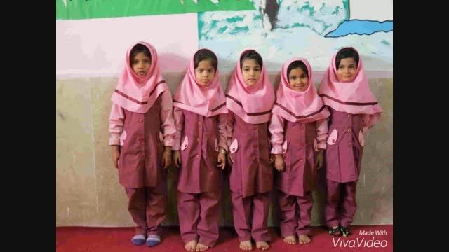 نوآموزان مهد كودك و پیش دبستانی احمدانی شهرستان خنج