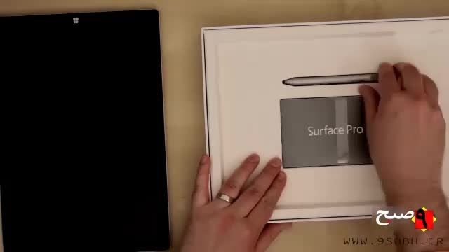 جعبه گشایی تبلت Microsoft Surface Pro 3