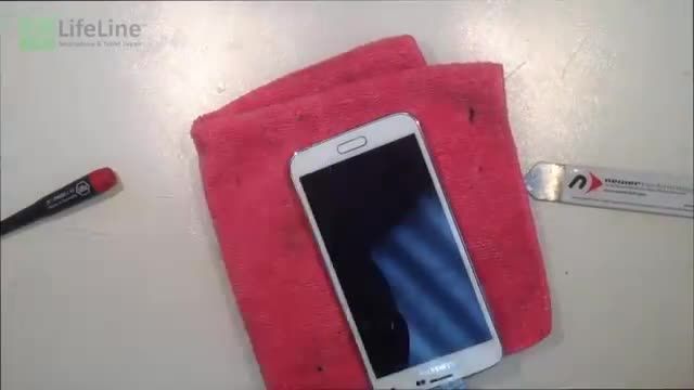 بازگشایی و تعویض قطعات داخلی Galaxy S5 سامسونگ