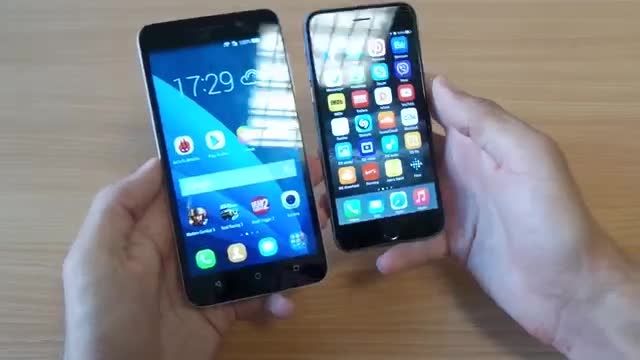مقایسه دو گوشی Honor 4x و iPhone 6