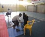 مسابقات کنگ فو در آبادان بچه های نونهال شهرستان هفتکل
