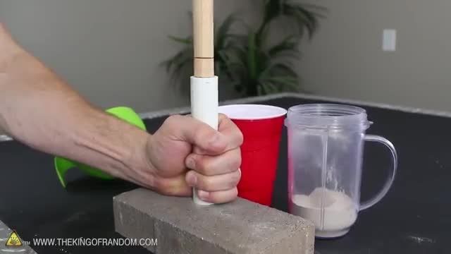 ساخت راکت دستساز با شکر