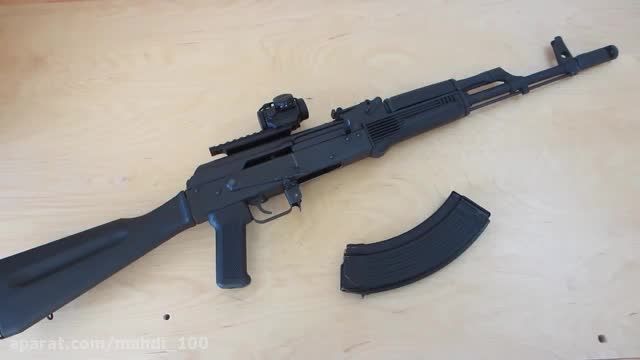باز و بست کامل سلاح AK-47