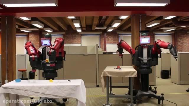 ربات ها تجربیاتشان را با هم شریک می شوند