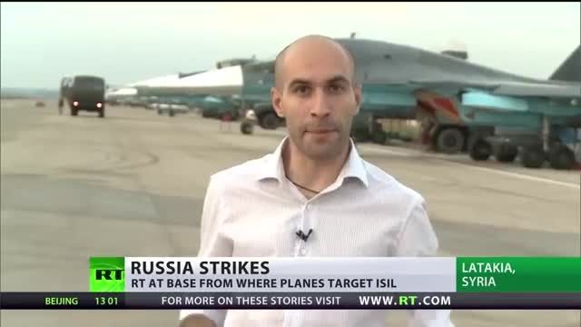نگاهی به پایگاه هوایی روسیه در لازقیه سوریه 2015-10-01
