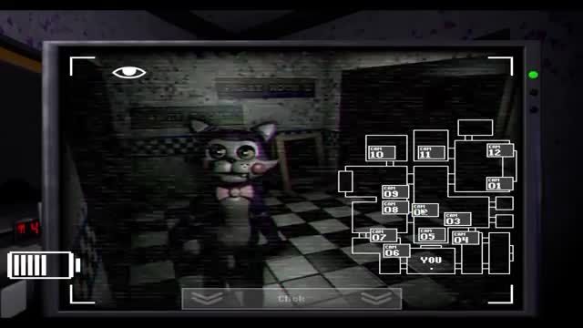 Five Nights at Candy&#039;s ALL JUMPSCARES
