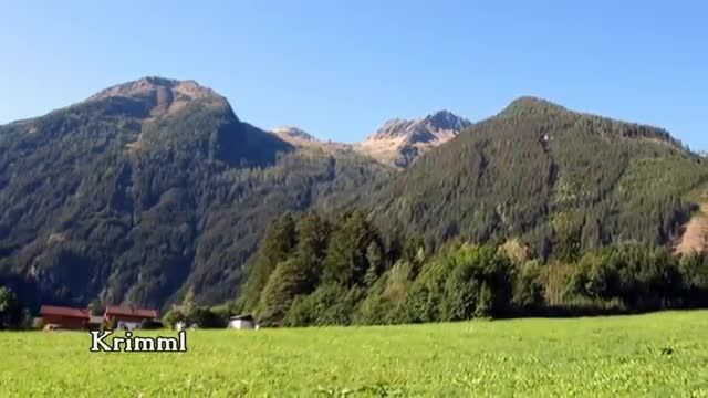 ویدیویی زیبا از کریمل، بلندترین آبشار اروپا