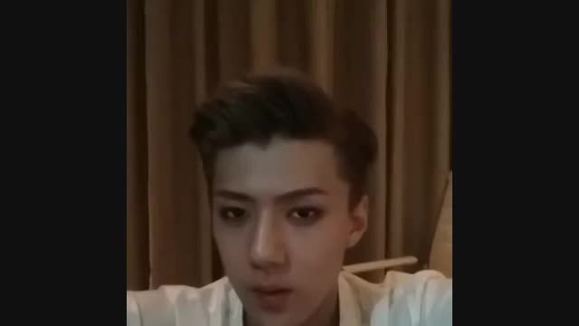 Sehun Instagram video update