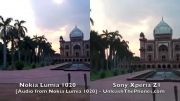 ویدئو مقایسه کیفیت دوربین لومیا 1020 با اکسپریا زدوان