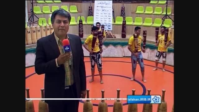 تیم منتخب زورخانه ای اصفهان پیش از اعزام به دانمارک