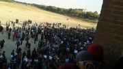 تظاهرات امروز اصفهان در اعتراض به خشکی زاینده رود