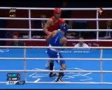 احسان روزبهانی 1/4 نهایی بوکس المپیک 2012 لندن با قزاقستان
