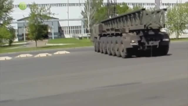 تانک کش قدرتمند از کارخانه  کاماز روسیه