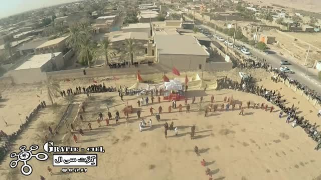 تصویربرداری هوایی از تعزیه وحدتیه /دشتستان