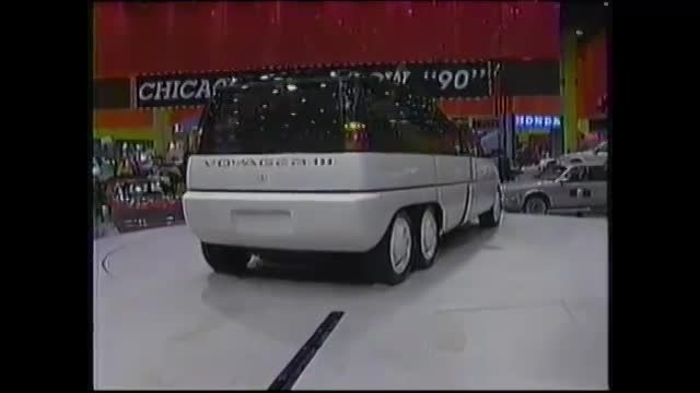 Plymouth Voyager III Concept at the 1990 Chicago