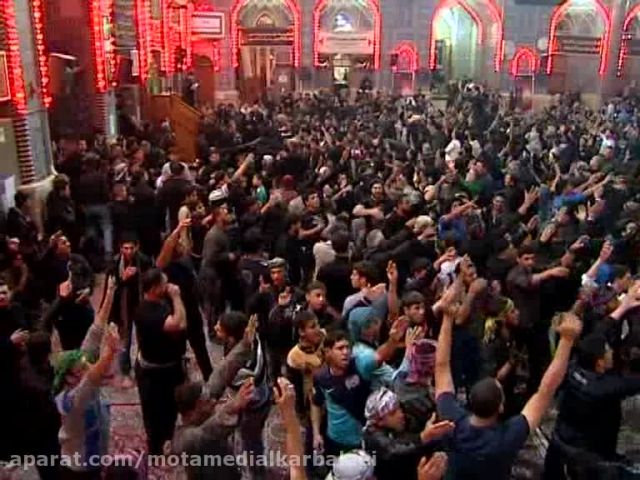شور در صحن امام حسین علیه السلام در - اربعین حسینی