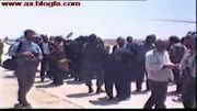 هاشمی رفسنجانی در زمان ریاست جمهوری در قزوین / مرداد 71