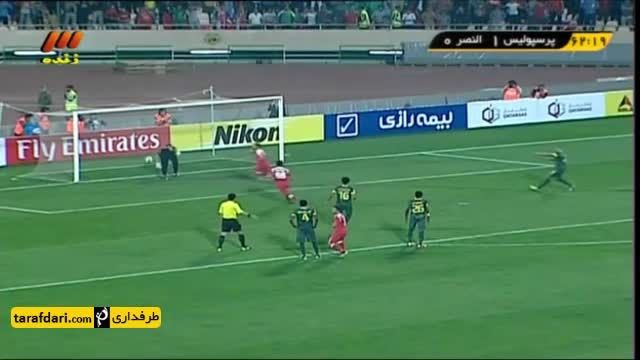 خلاصه بازی پرسپولیس ایران 1 - 0 النصر عربستان