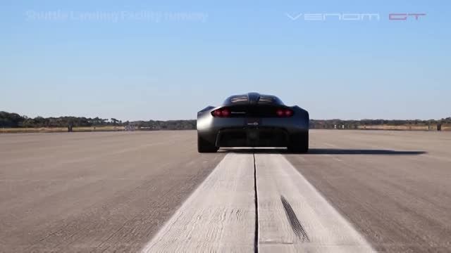 سریع ترین ماشین جهان ■ هنسی ونوم جی تی 435.31KM/H