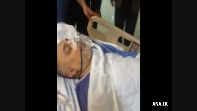 علی اکبر صالحی پس از جراحی در یکی از بیمارستان های تهرا