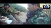 فیلم؛ تروریست قطری در حال ساخت بمب در سوریه