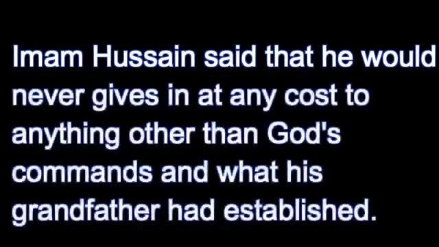? Who is imam Hussain (معرفی امام حسین به مردم جهان )