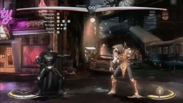 Injustice gau : batman combo